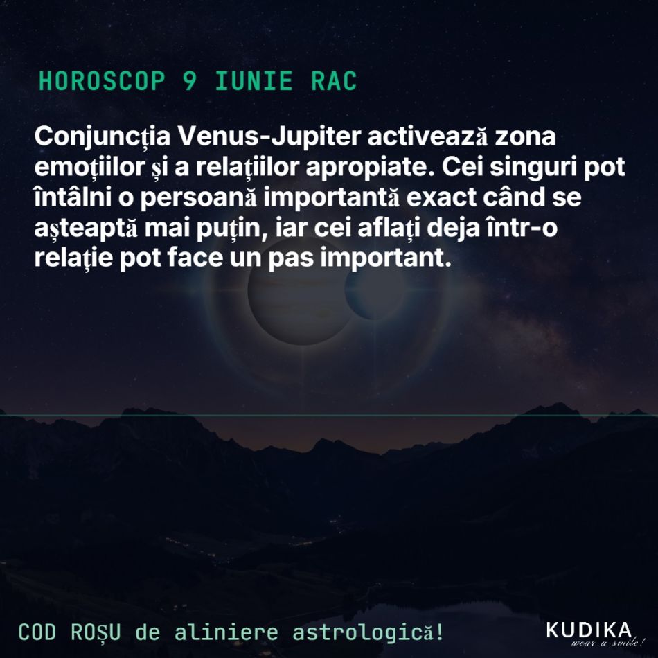 COD ROȘU de aliniere astrologică! 9 iunie, zi DE AUR pentru 5 zodii cu noroc la bani și dragoste. Vin darurile MARELUI BENEFIC