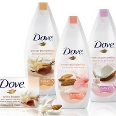 Cu noua gama Dove Purely Pampering, pielea ta nu s-a simtit niciodata mai rasfatata!