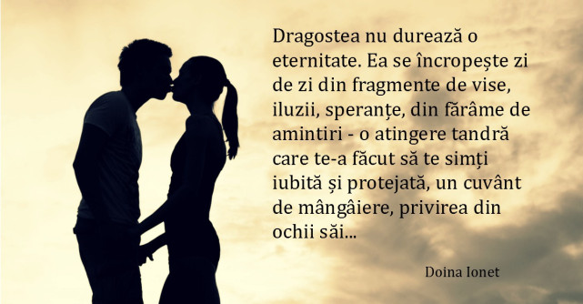 Alfabetul dragostei. Cele mai frumoase citate de iubire dupa Doina Ionet