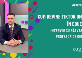 Cum devine TikTok un aliat în educație? Interviu cu Răzvan Vișan, profesor de geografie, despre educația digitală pentru GenZ