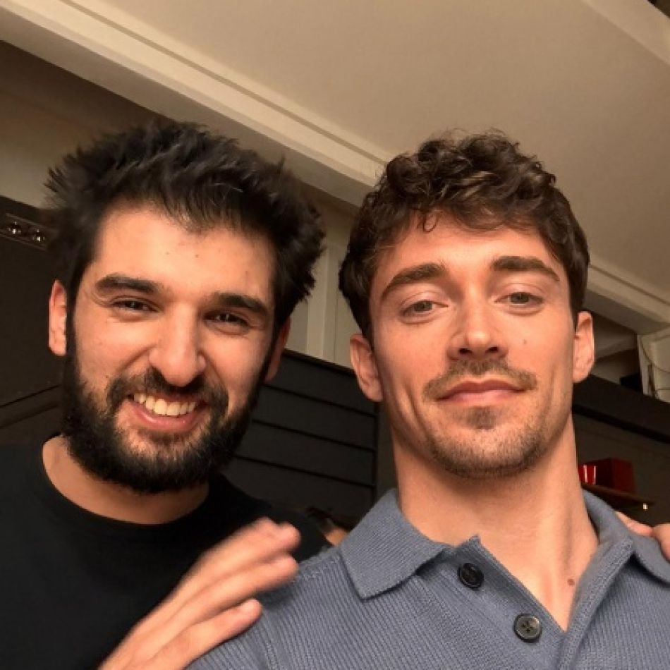  Juratul Chefi la cuțite Chef Richard Abou Zaki filmează la Milano cu pilotul F1 Charles Leclerc: De-abia aștept să se lanseze..