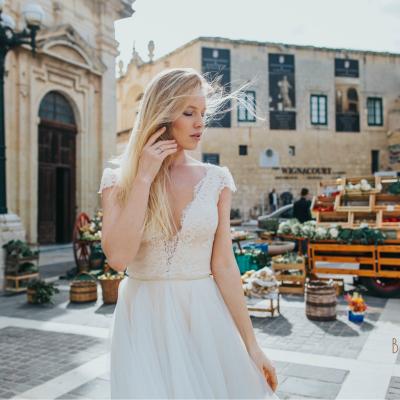 Influențe italienești și franțuzești în colecția bridal “Blossom Dress 2018”