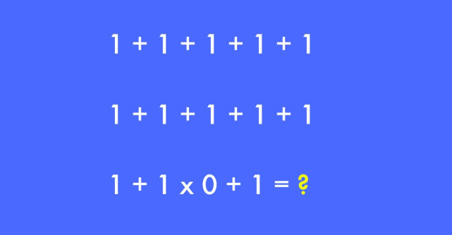 Este cea mai simpla ecuatie. Insa majoritatea oamenilor gresesc raspunsul
