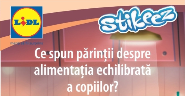 Ce cred părinții despre alimentația echilibrată a copiilor lor?