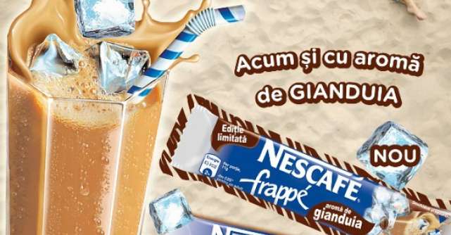 Racoreste-ti vara cu noul NESCAFE Frappe cu aroma de Gianduia!