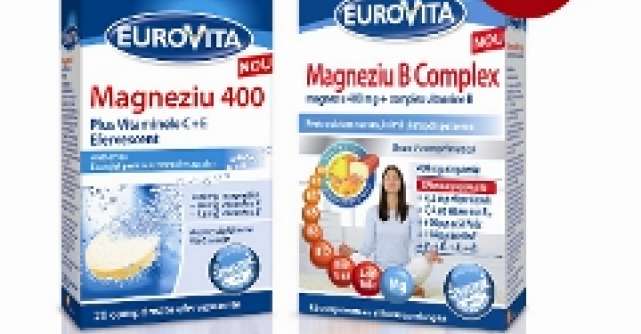 Eurovita lanseaza Eurovita Magneziu B Complex