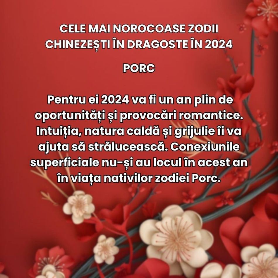 Horoscop Anul Dragonului de Lemn: Cele mai norocoase zodii chinezești în dragoste în 2024