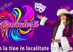 „Miraculoșii” reprezintă un spectacol unic în România, de divertisment educativ prin muzică, joacă sau dans, pentru copii