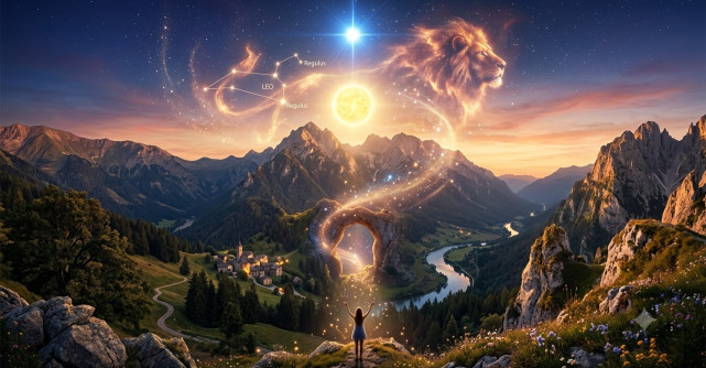 Se DESCHID CERURILE pe 8 august (Portalul Leului 8.8): Cea mai puternică aliniere astrologică DEBLOCHEAZĂ PORȚILE NOROCULUI