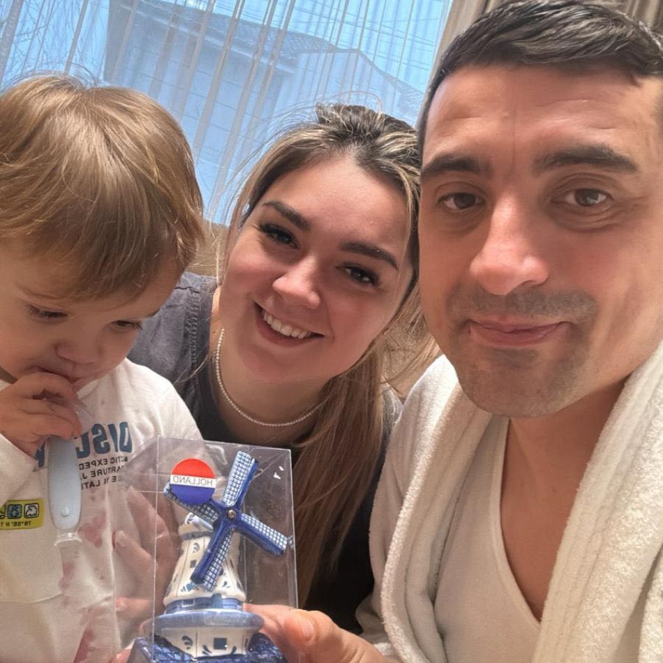 Fiul lui George Simion a împlinit 2 ani. Imaginea publicată de Ilinca a topit internetul