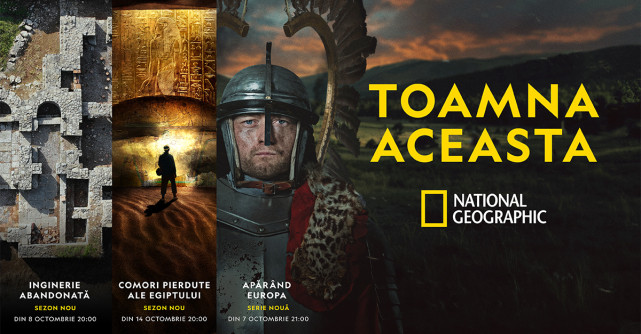 National Geographic lansează toamna aceasta noi serii documentare pentru toate gusturile