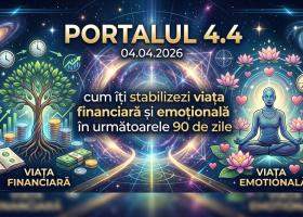 Se deschide portalul 4.4 din 04.04.2026. Cum îți stabilizezi viața financiară și emoțională în următoarele 90 de zile