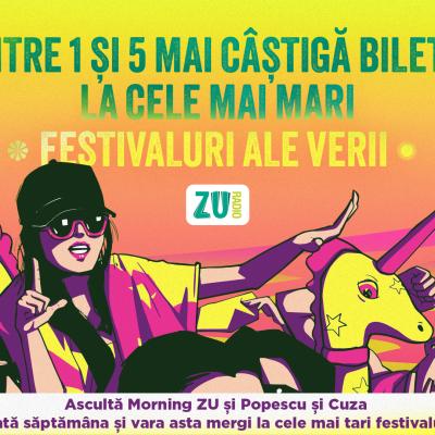 Ascultă Radio ZU și mergi la cele mai mari festivaluri din vara lui 2023