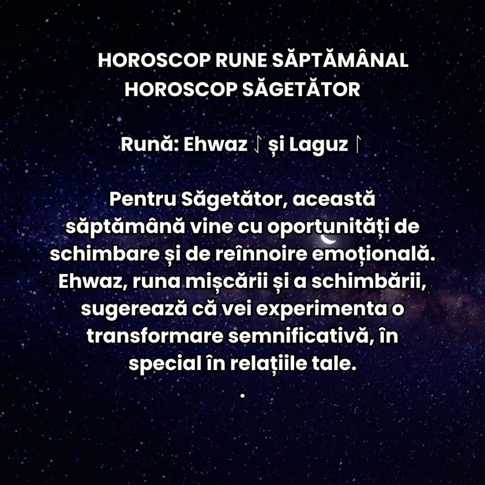 Horoscop Rune săptămâna 30 decembrie 2024 – 5 ianuarie 2025: Cum ne așternem, așa dormim! Indicii și intenții pentru noul an