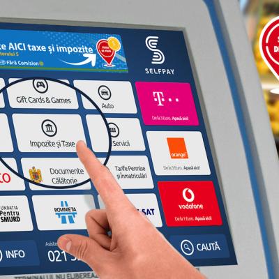 Peste 100.000 de cetățeni și-au plătit taxele și impozitele prin Stațiile de Plată SelfPay în primele două luni din 2021
