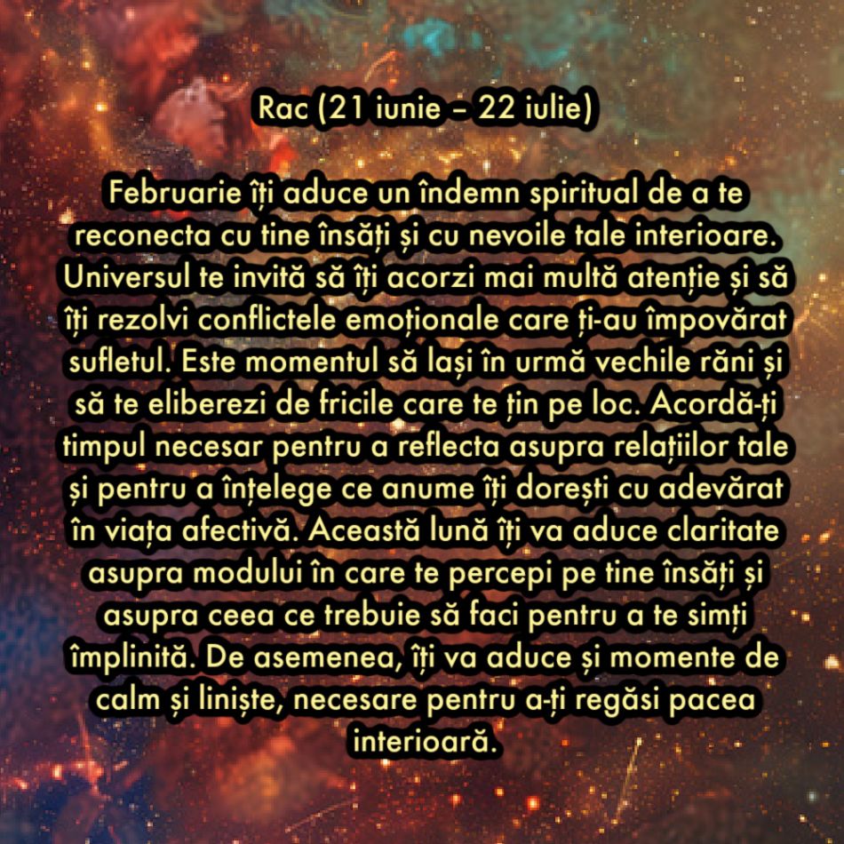 Viziunea cosmică pentru februarie 2025: Îndemnul spiritual al lunii Februarie pentru fiecare zodie în parte