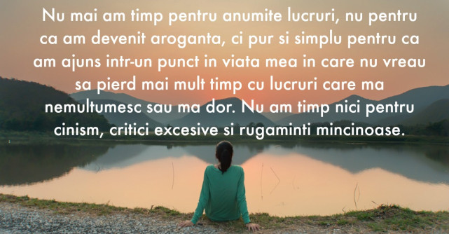 12 lucruri pe care le-am invatat pe parcursul vietii mele