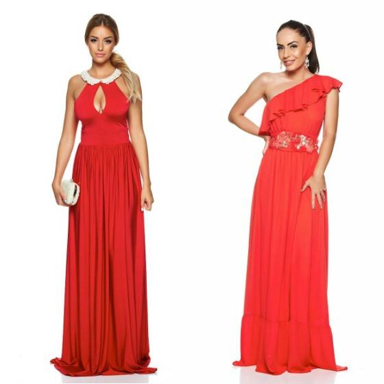 Cele mai frumoase rochii rosii pentru domnisoare de onoare