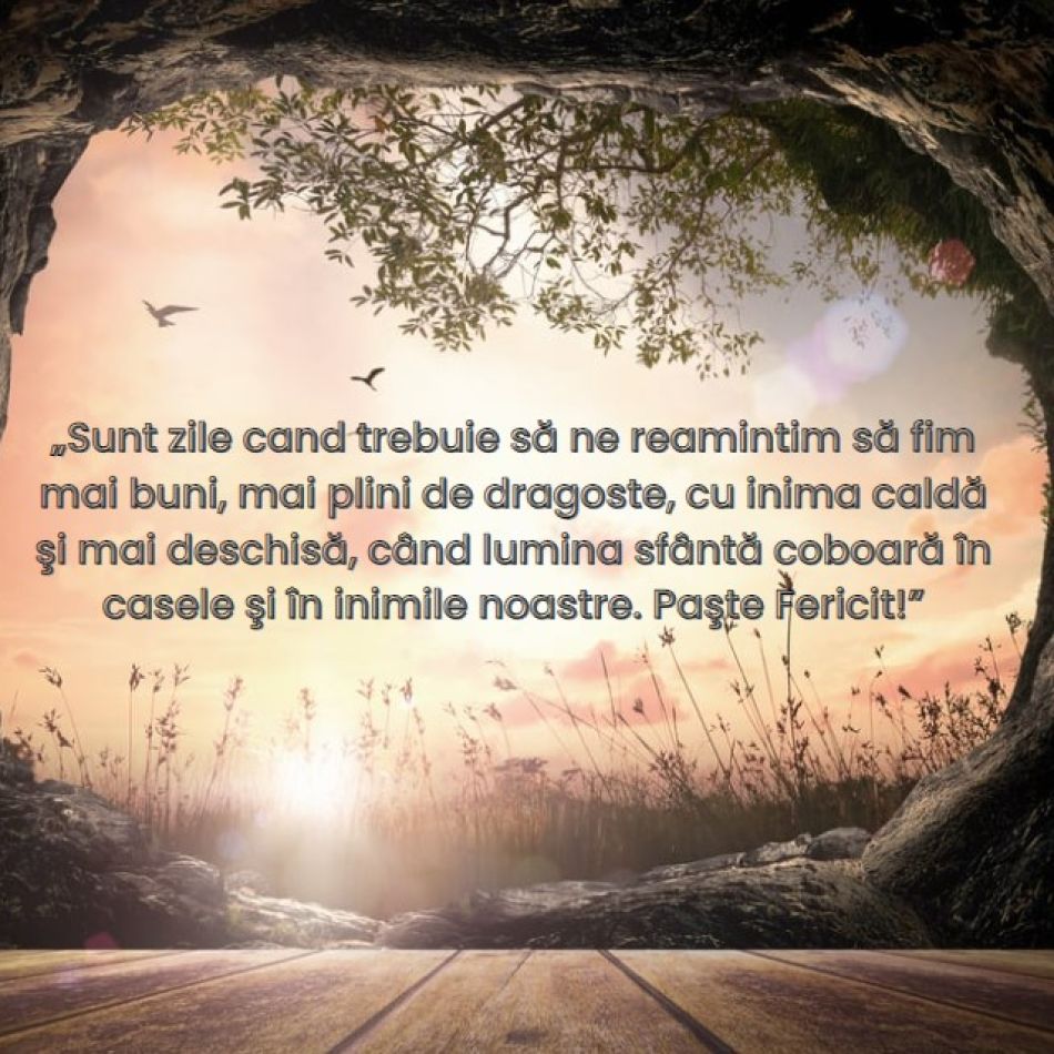 Mesaje de Paște. Urări, SMS-uri și felicitări pe care să le trimiți oamenilor dragi cu ocazia Paștelui