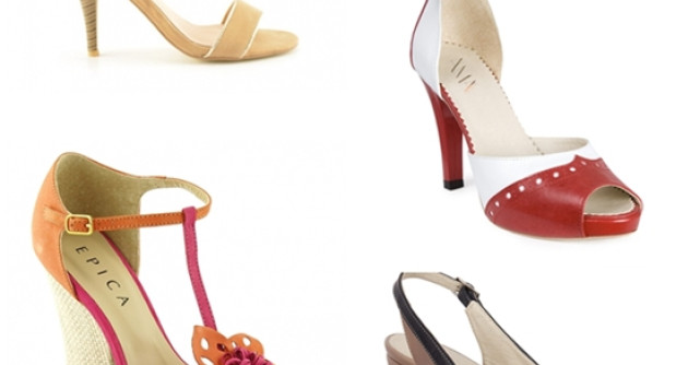 Chic la inaltime: Sandale cu toc pentru vara 2013