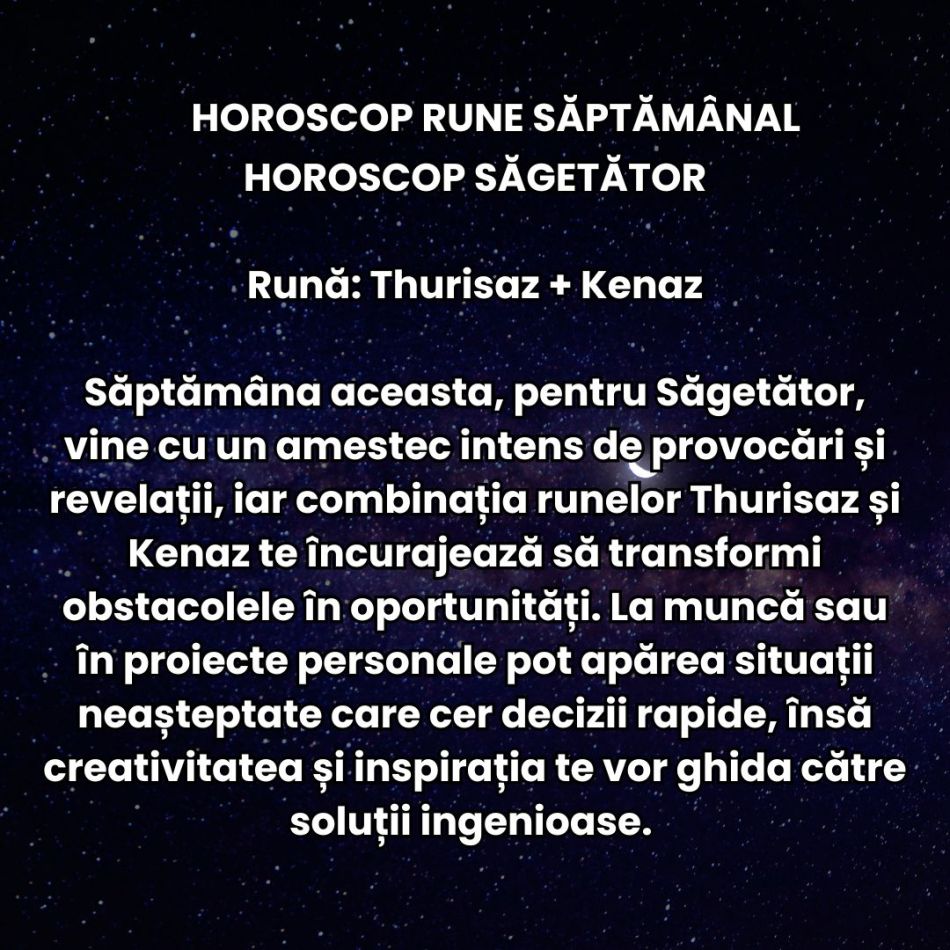 Horoscop Rune săptămâna 27 octombrie – 2 noiembrie 2025: Inițiativa este încurajată și răsplătită! Deschidem uși surprinzătoare!