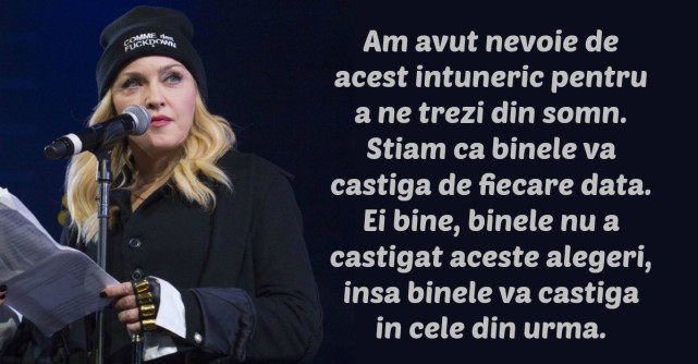  Cel mai frumos discurs al Madonnei: Un mesaj pentru femeile din intreaga lume