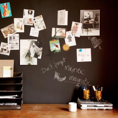 Cum sa decorezi locuinta cu vopsea cu efect de tabla scolara