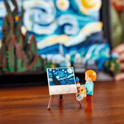 Opera lui Vincent van Gogh ia forma LEGO