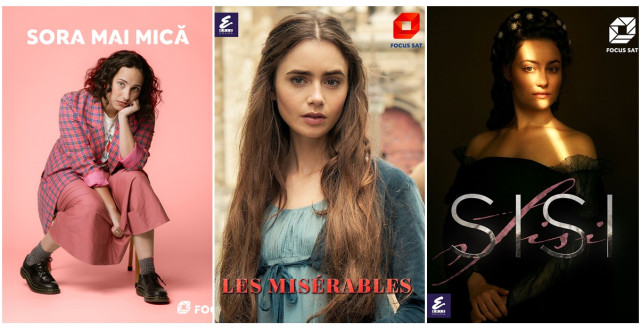 SERIALE NOI ÎN APLICAȚIA FOCUS SAT: DEPARTURE, KID SISTER ȘI BLACK SNOW