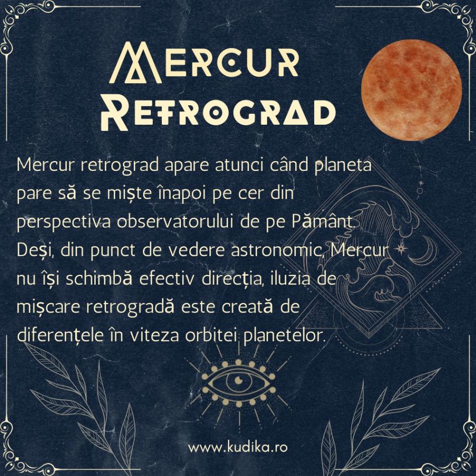 Mercur retrograd: Zodiile care vor experimenta întoarceri surprinzătoare ale fostilor parteneri 