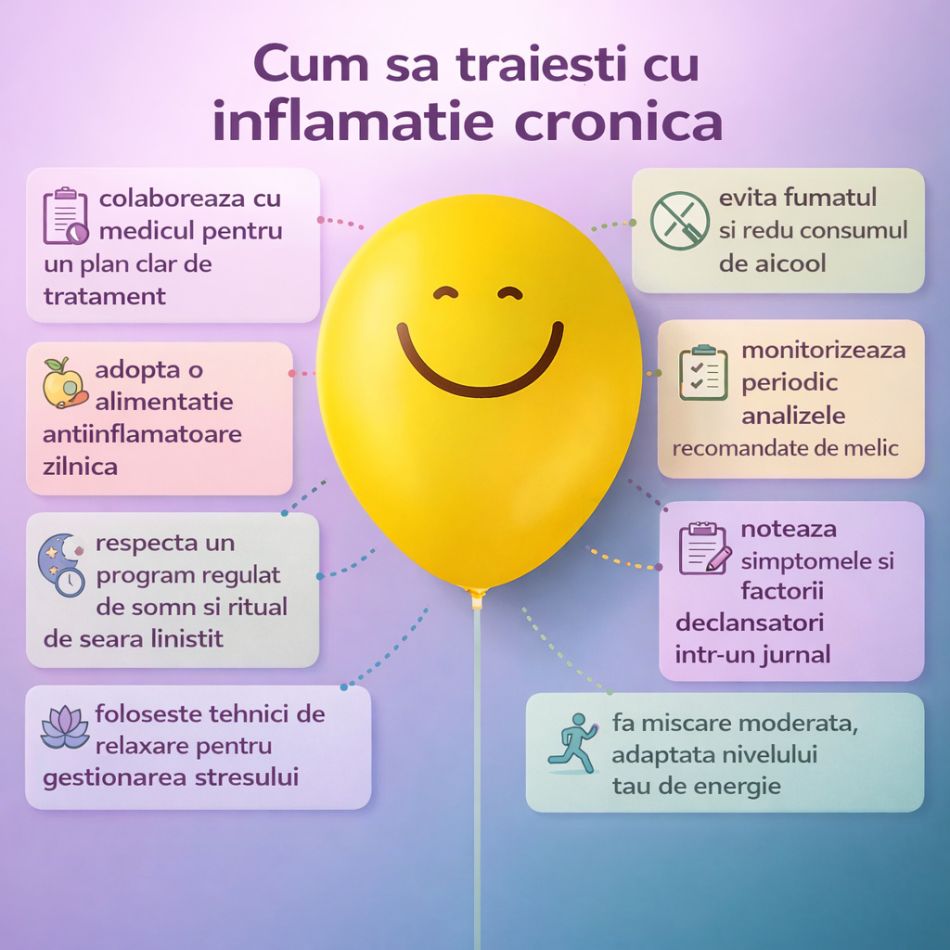 Inflamația cronică există cu adevărat? Despre simptomele nediagnosticate și drumul lung al suferințelor aparent fără motiv