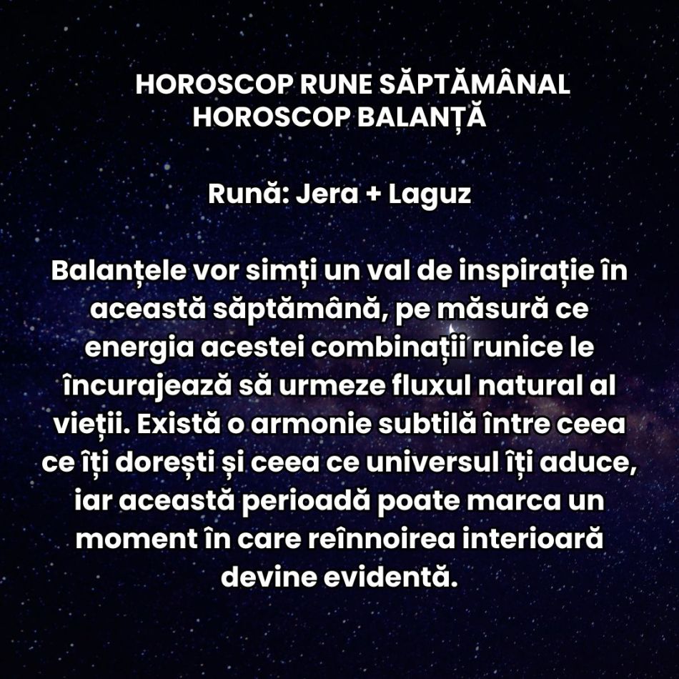 Horoscop Rune săptămâna 9-15 iunie 2025: Secretele noastre interioare trebuie înfruntate cu îndrăzneală