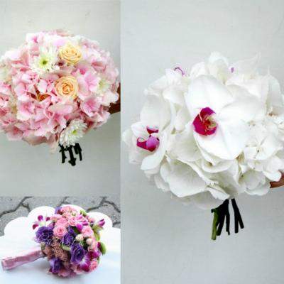 Buchete de mireasa cu flori de vara