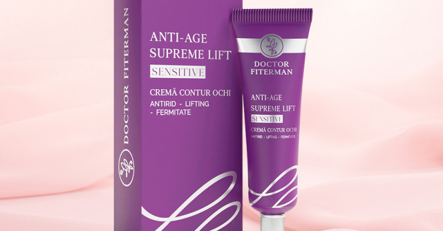 Bucură-te de un nou ritual de înfrumusețare cu gama Anti-Age Supreme Lift Sensitive de la Doctor Fiterman