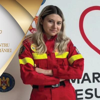 Bianca-Maria Oană, cel mai tânăr paramedic din România:  Eleva care face gărzi la SMURD