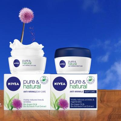 NIVEA pure & natural: Descopera puterea naturii pentru un ten vizibil mai tanar