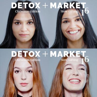 DETOX+MARKET: Editia de Craciun a targului de moda si lifestyle sustenabil aduce in prim-plan oameni si emotii aute