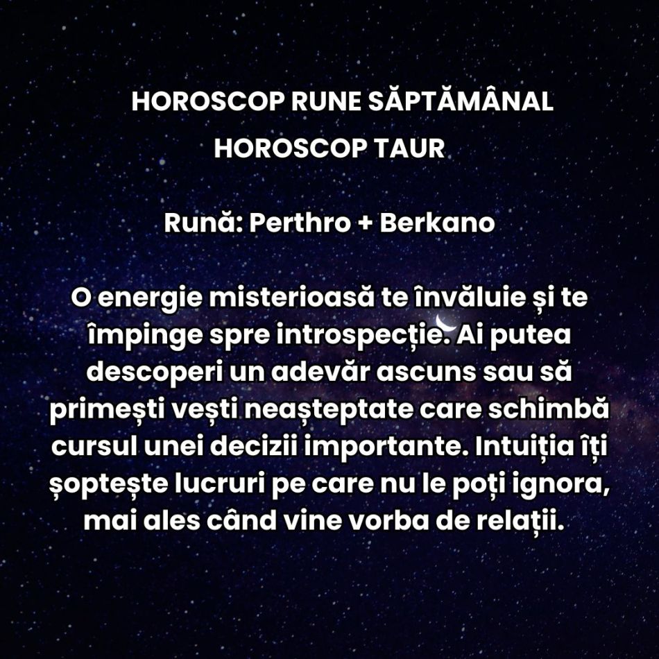Horoscop Rune săptămâna 7-13 aprilie 2025: Vălul de ceață se risipește, pășim către claritate!
