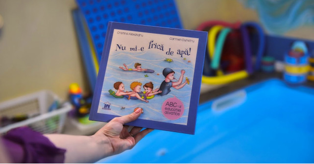Nu mi-e frică de apă! – prima carte cu și pentru copii, dedicată educației acvatice