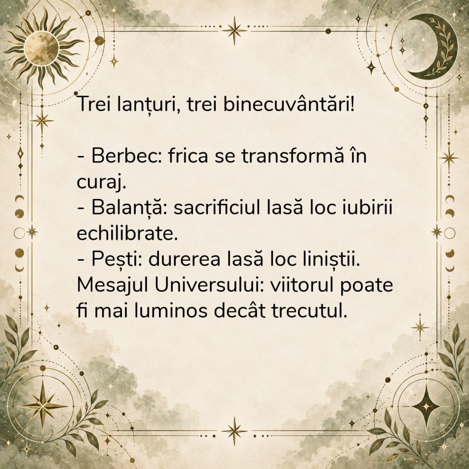 Se rupe lanțul ÎNTUNERICULUI! 3 zodii ies din umbră și pășesc spre cel mai frumos capitol al destinului