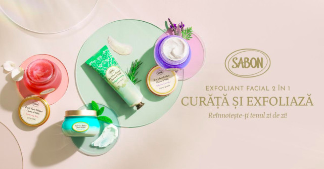 NIVELUL SUPERIOR ÎN ÎNGRIJIREA TENULUI: NOUL EXFOLIANT FACIAL DE LA SABON