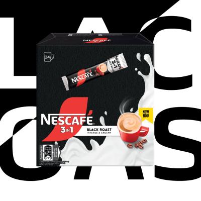 NESTLÉ anunță lansarea inovației  NESCAFÉ 3in1 Black Roast