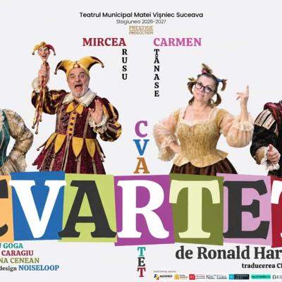 Maia Morgenstern și Carmen Tănase aduc premiera „Cvartet” pe scenele din Piatra-Neamț, Constanța și Pitești