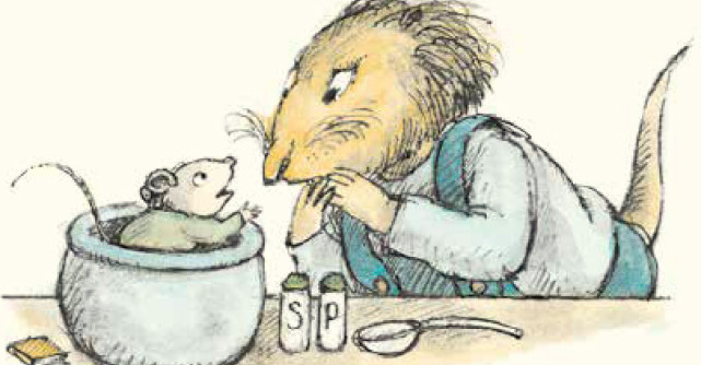 'Supa de șoricel', de Arnold Lobel – o carte despre curaj și puterea imaginației