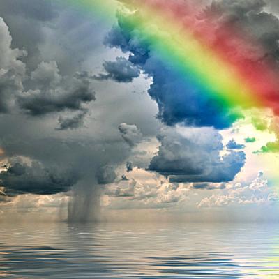 Cum să vezi curcubeul când sufletul ți-e înconjurat de întuneric și de furtuni