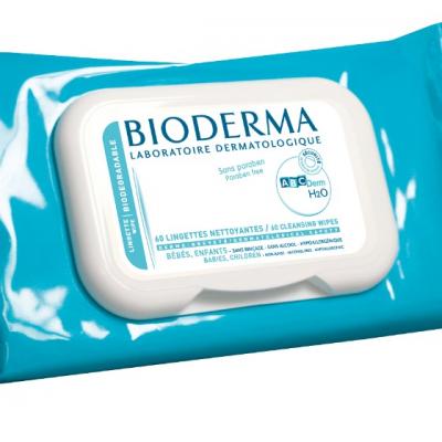 Igiena rapida si sigura cu ABCDerm H2O servetele umede