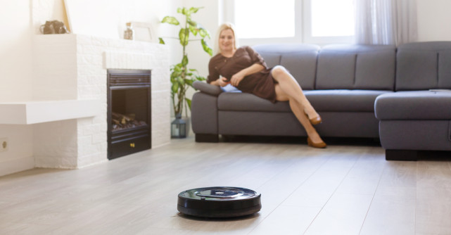 Robot de curățenie: o casă lună în doar câteva minute!