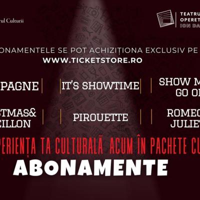 Teatrul Național de Operetă și Musical Ion Dacian a pus în vânzare bilete pentru stagiunea 2025-2026