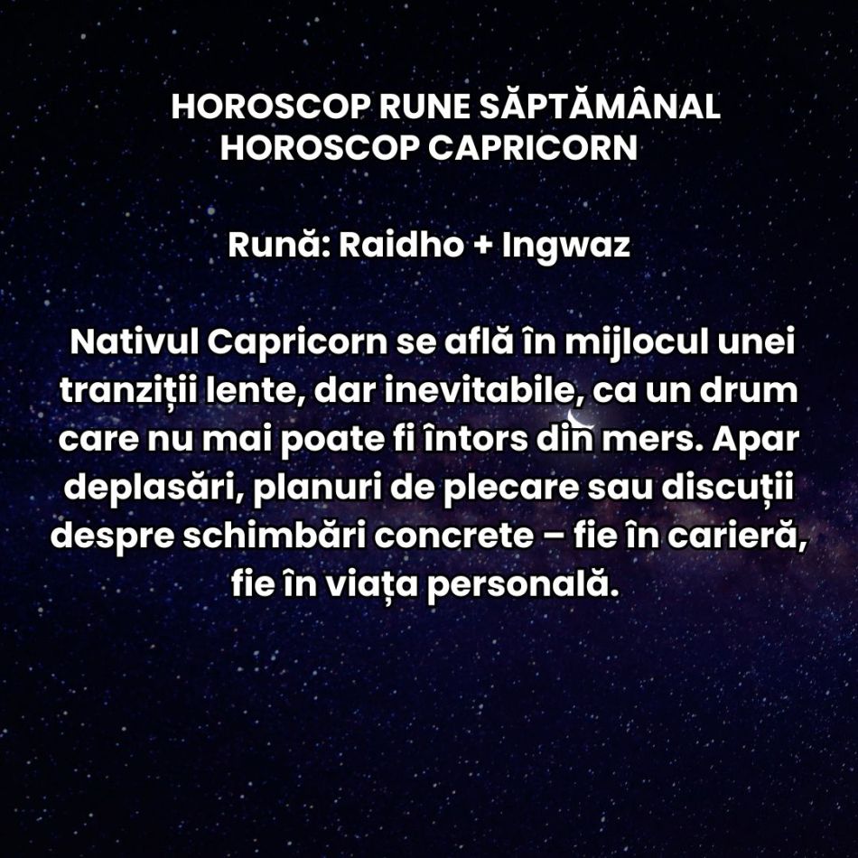 Horoscop Rune săptămâna 13-19 aprilie 2026: Nu mai putem sta pe loc! Ieșim din rutină și vrem să ne trăim viața