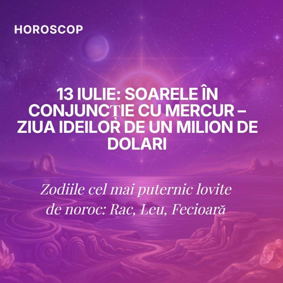 CODUL BANILOR ÎN 2026: Zilele de AUR (Aspectele Milionarilor) din această vară când Universul împarte averile! Ești pe listă?